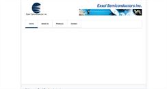 Desktop Screenshot of exsolsemi.com